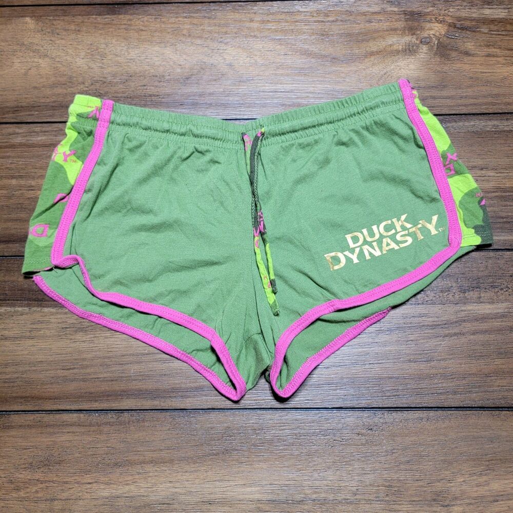 Duck Dynasty Short Shorts w/ draw ties - Junior Medium (7-9)